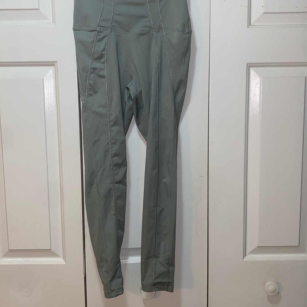Gray Nike Yoga Leggings